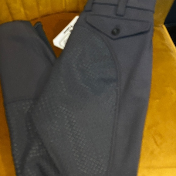 Pikeur Rossini Mens Riding Breeches, Gray, Size 40 EU ( 24 waist, SHORT) - Picture 3 of 5